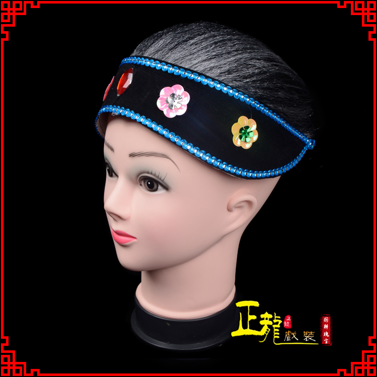 东莞老旦媒婆穷老太婆假发套 老旦头套